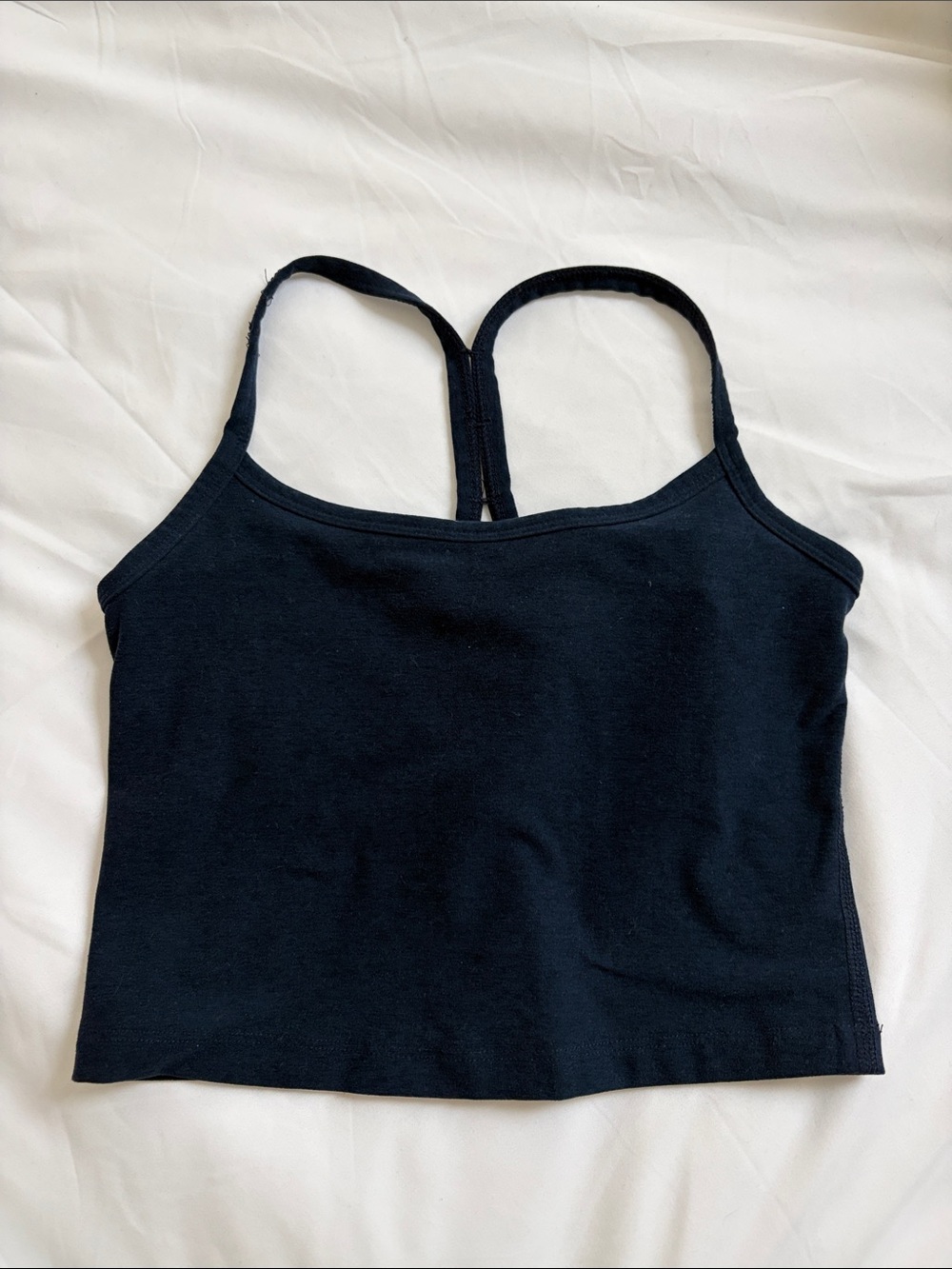 Beyond yoga racerback crop tank XS